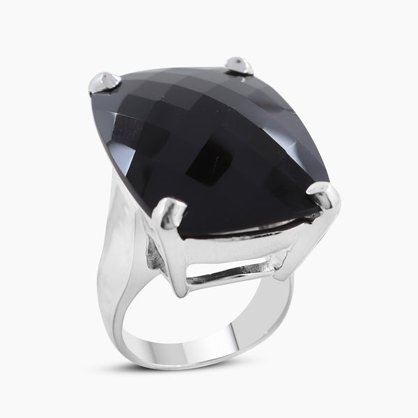 Smoky Quartz 925 Sterling Silver Rings