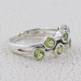 Peridot Silver Ring