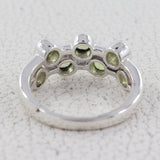 Peridot Silver Ring