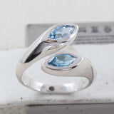 925 Sterling Silver Garnet Ring