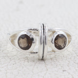 Black Onyx Silver Rings