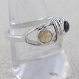 Black Onyx Silver Rings