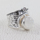 925 Sterling Silver Smoky Quartz Rings