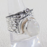 925 Sterling Silver Smoky Quartz Rings