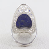 Spiny Oyster Turquoise Silver Ring