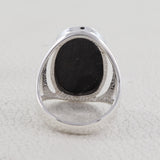 Natural Labradorite Silver Ring