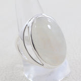 Natural Labradorite Silver Ring