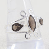 Natural Blue Topaz Sterling Silver Rings