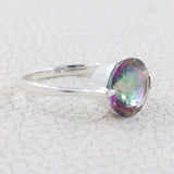 925 Sterling Silver Smoky Quartz Rings