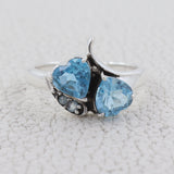 925 Sterling Silver Peridot Ring