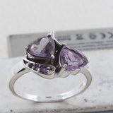 925 Sterling Silver Peridot Ring