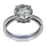 Amethyst Birthstone Sterling Silver Rings