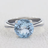 Amethyst Birthstone Sterling Silver Rings