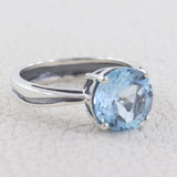 Amethyst Birthstone Sterling Silver Rings