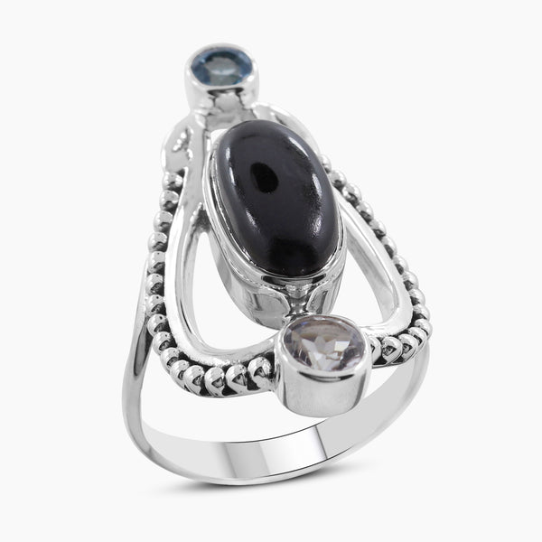 925 Sterling Silver Labradorite Rings