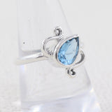 Natural Amethyst Silver Ring