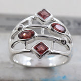 Amethyst Silver Ring