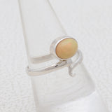925 Silver Ethiopian Opal Ring