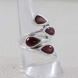 Natural Citrine Silver Ring