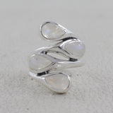 Natural Citrine Silver Ring
