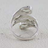 Natural Citrine Silver Ring