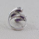 Natural Citrine Silver Ring