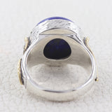Lapis Lazuli Silver Rings