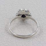 Natural Peridot Sterling Silver Rings