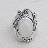 Labradorite Silver Rings
