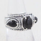 Black Onyx 925 Sterling Silver Rings