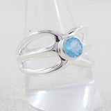 Iolite Silver Rings