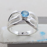 Iolite Silver Rings