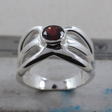 Iolite Silver Rings