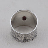 Star Ruby Gemstone 925 Sterling Silver Rings