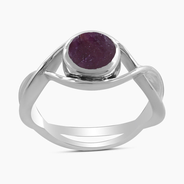 Amethyst Silver Rings