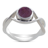Amethyst Silver Ring