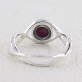 Amethyst Silver Ring