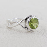 Amethyst Silver Ring