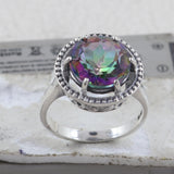 925 Sterling Silver Citrine Rings