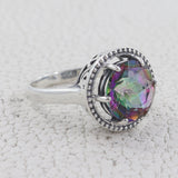 925 Sterling Silver Citrine Rings