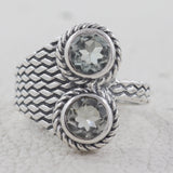 Amethyst Silver Ring