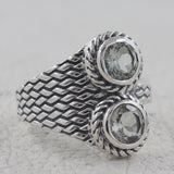 Amethyst Silver Ring