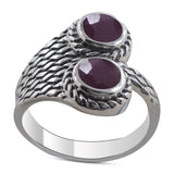 Amethyst Silver Ring
