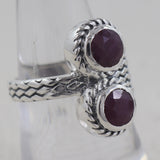 Amethyst Silver Ring