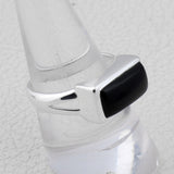 925 Sterling Silver Black Onyx Rings