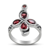 925 Sterling Silver Amethyst Ring
