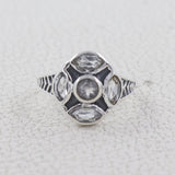 925 Sterling Silver Amethyst Ring
