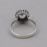 Natural Amethyst 925 Sterling Silver Ring
