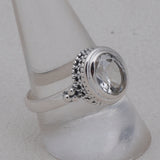 Natural Amethyst 925 Sterling Silver Ring
