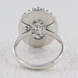 Black Rutile Quartz Silver Rings